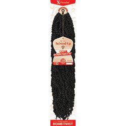 Outre X-Pression Twisted Up Crochet Braid Hair - Wavy Bomb Twist - Image 3